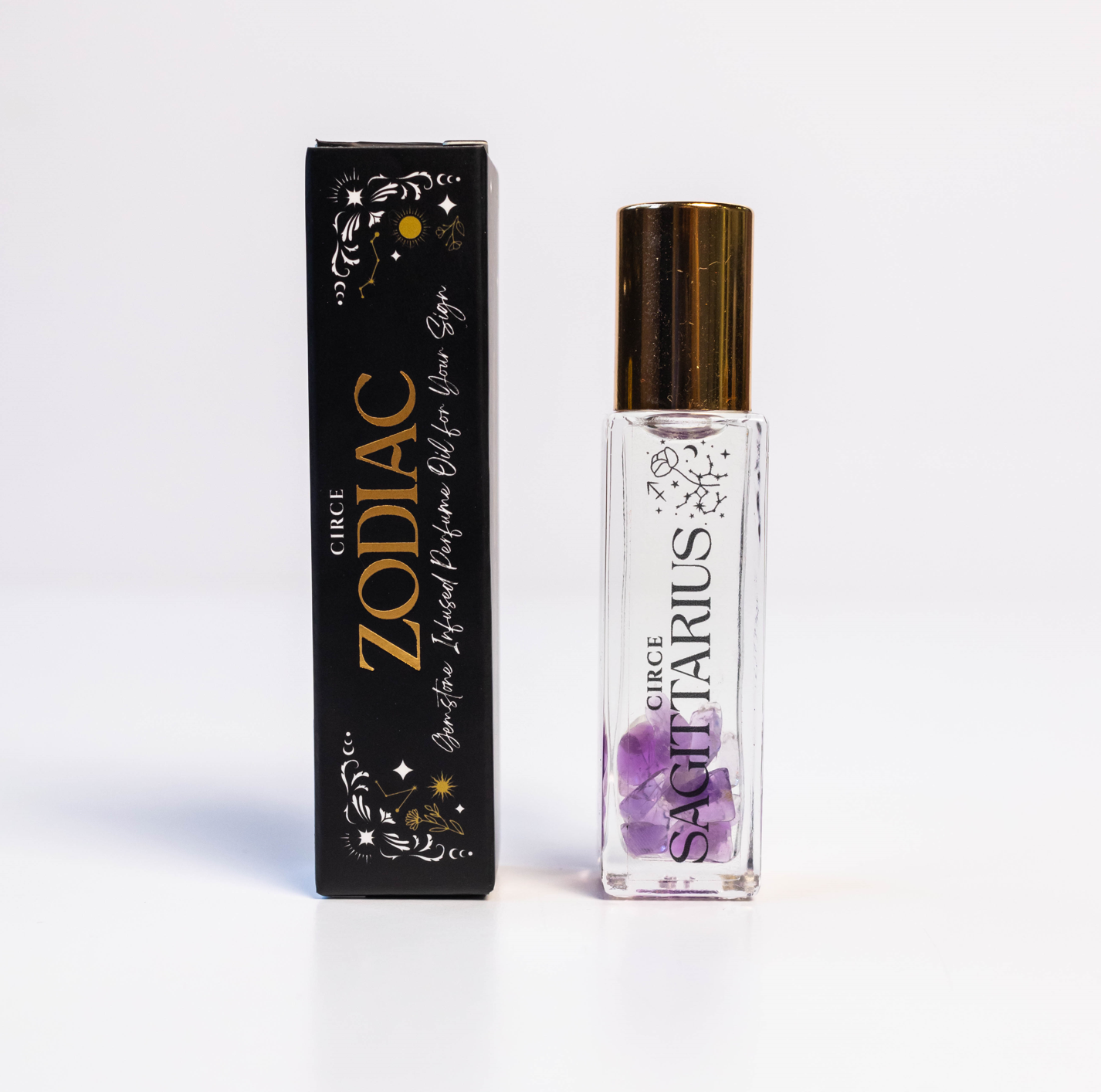Zodiac Perfume Oil Set – 12 Gemstone‑Infused Zodiac Scents