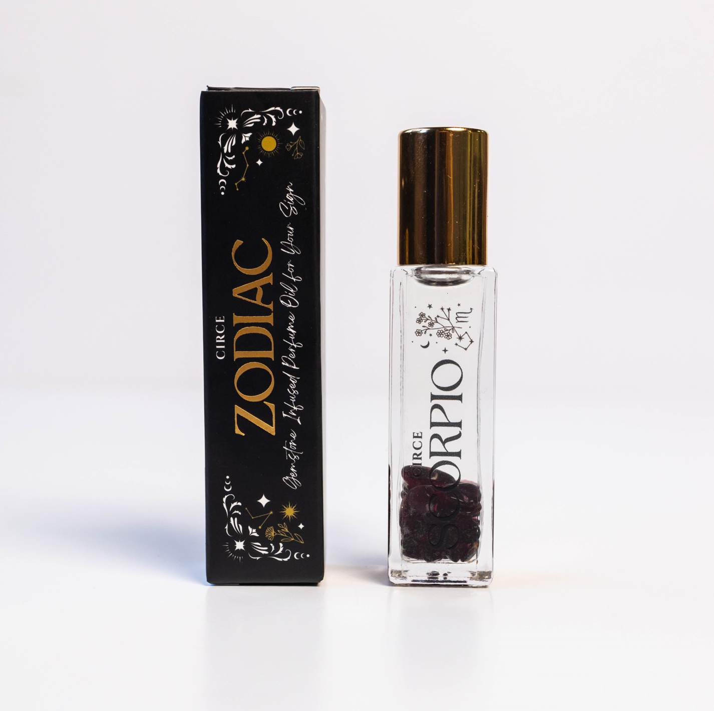 Zodiac Perfume Oil Set – 12 Gemstone‑Infused Zodiac Scents
